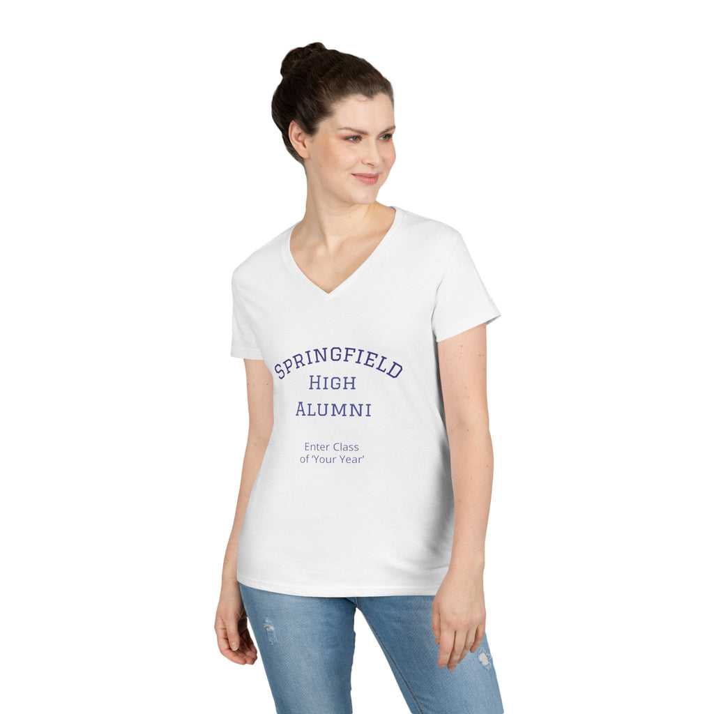 Women’s Alumni T-Shirt —  V-Neck  (Customize your Class Year)
