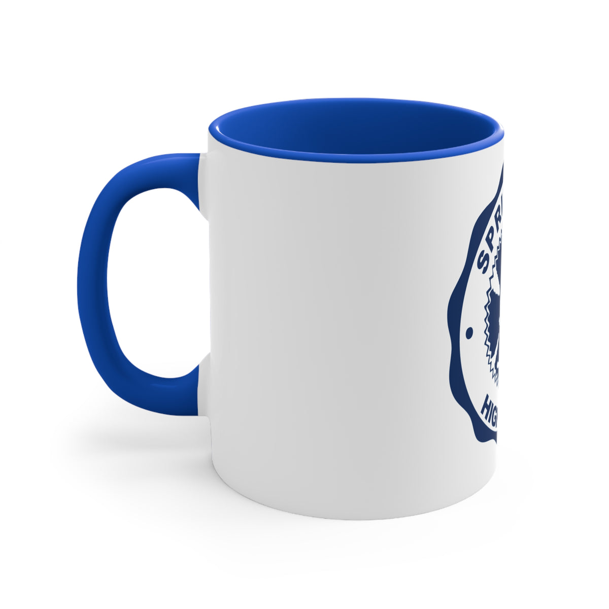 Springfield High School Millers Logo Accent Mug — 11oz School Spirit Coffee Cup