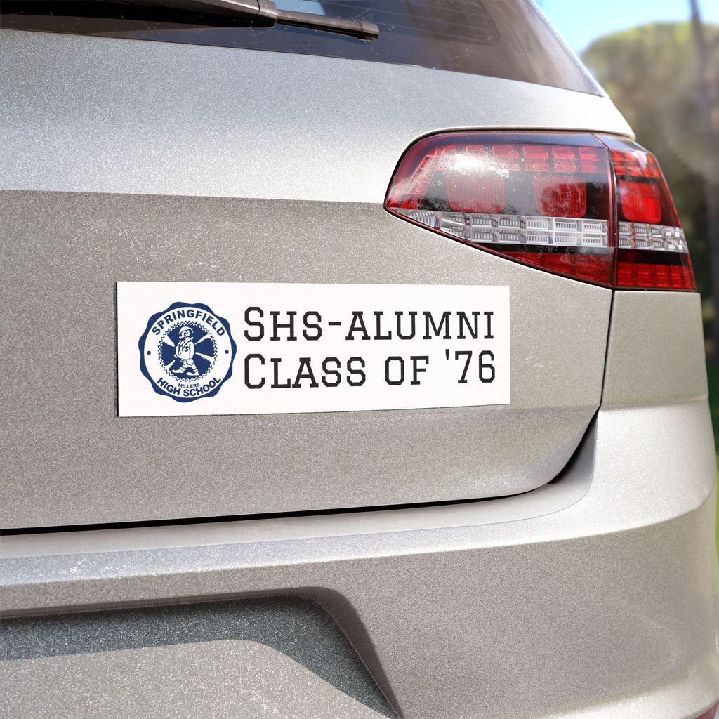 SHS-Alumni Class of '76 Car Magnet — Vintage High School Reunion Magnet