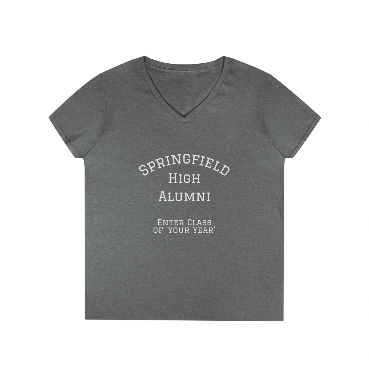 Women’s Alumni T-Shirt —  V-Neck  (Customize your Class Year)