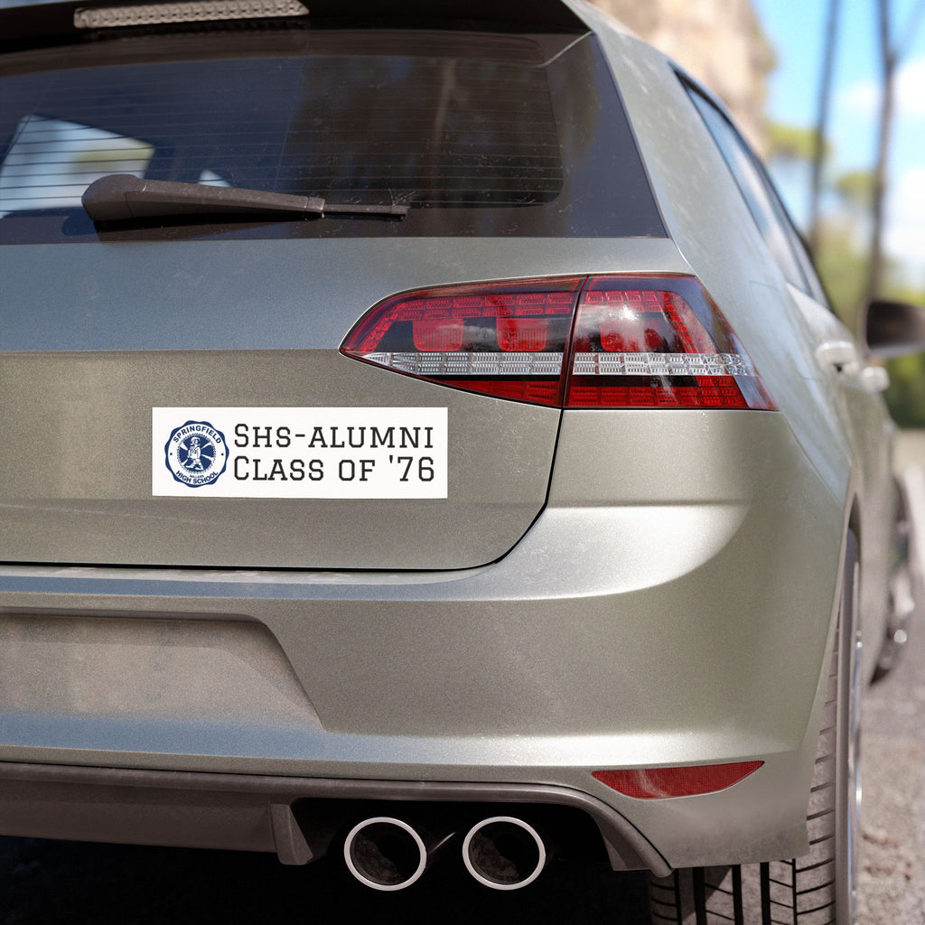 SHS-Alumni Class of '76 Car Magnet — Vintage High School Reunion Magnet